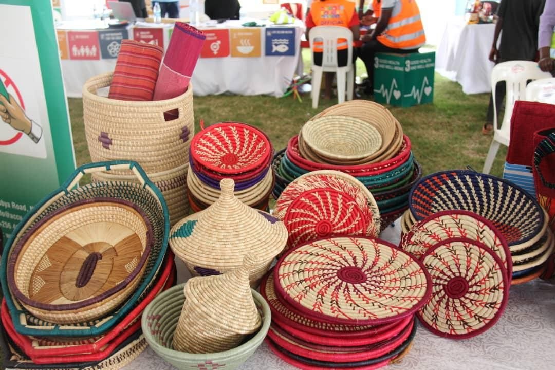 Upcycled craft products by Green Shero artisans